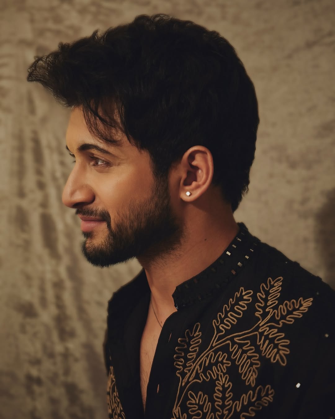 Designer Black Kurta Set with Gold Thread and Sequins Embroidery - Wedding & Festive Party Wear for Men