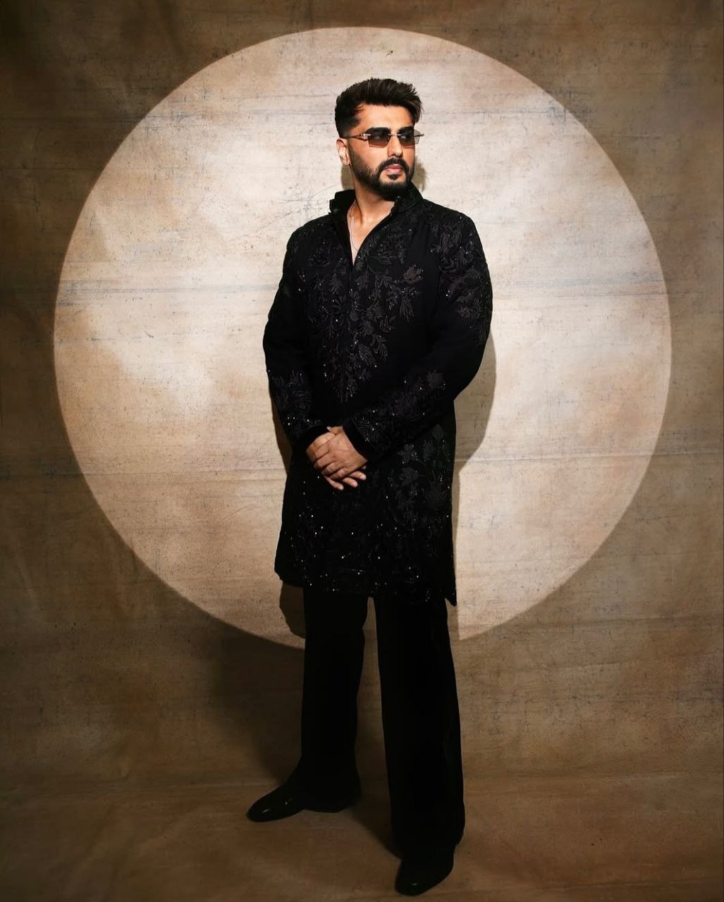 Manish Malhotra Kurta Set with Intricate Tonal